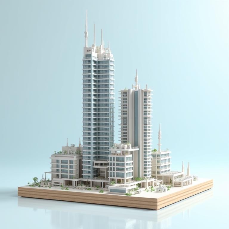 Modelli architettonici CantiereLume Milano
